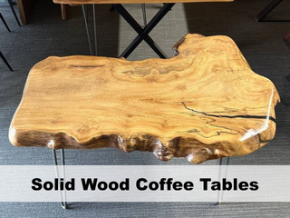 Custom Solid Wood Coffee Tables