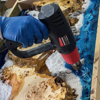 epoxy art table