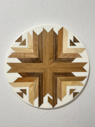 Geometric Wood Wall Art