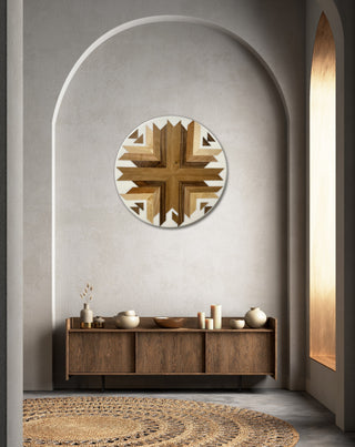Geometric Wood Wall Art
