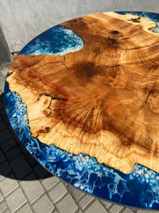 Wood Resin Dining Table