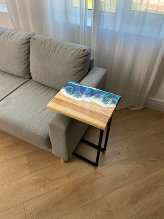 Ocean Resin Side Table