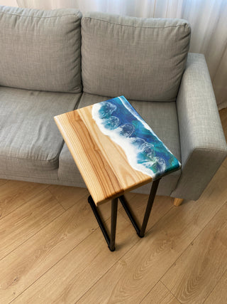 Ocean Resin Side Table