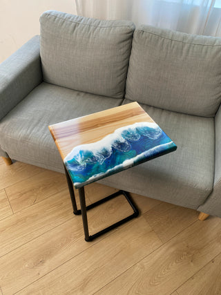 Ocean Resin Side Table