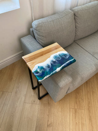 Ocean Resin Side Table