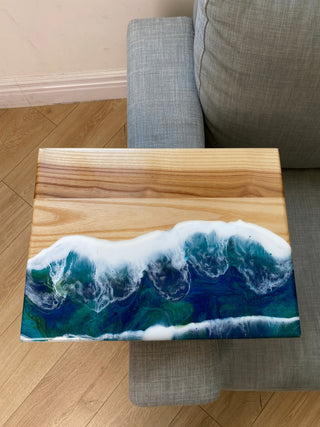 Ocean Resin Side Table