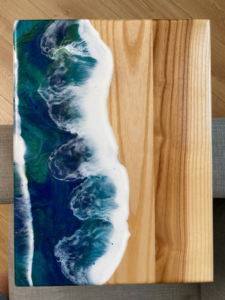 Ocean Resin Side Table