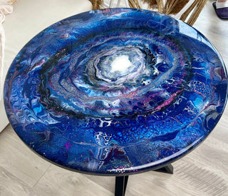 Geode Epoxy Table