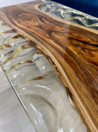 Clear Epoxy Coffee Table