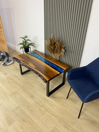 Modern Accent Epoxy Table