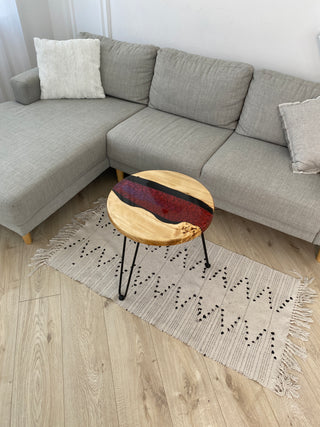 Epoxy Resin Lava Table