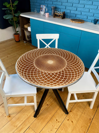 Epoxy Resin Round Dining Table