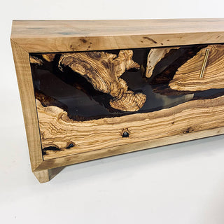 Walnut resin cabinets