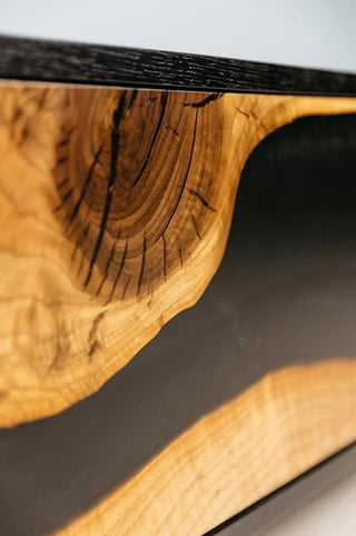 Walnut Epoxy Resin Cabinets