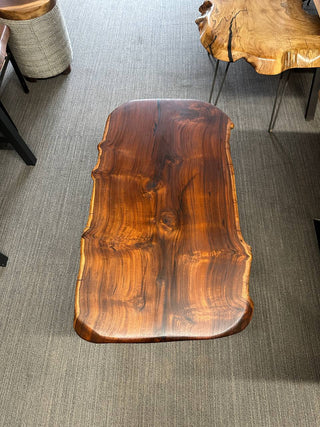 Black Walnut Live Edge Solid Wood Coffee Table
