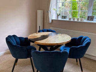Epoxy River Round Table