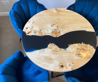 Epoxy River Round Table