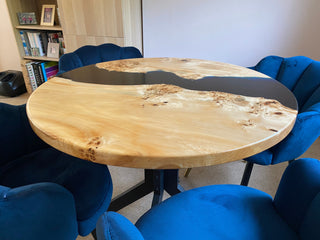 Epoxy River Round Table