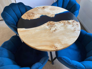 Epoxy River Round Table