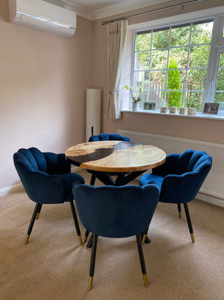 Epoxy River Round Table