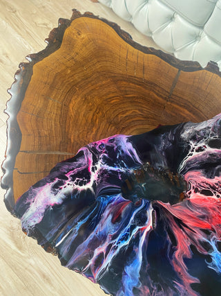 Multi Colored Coffee Table