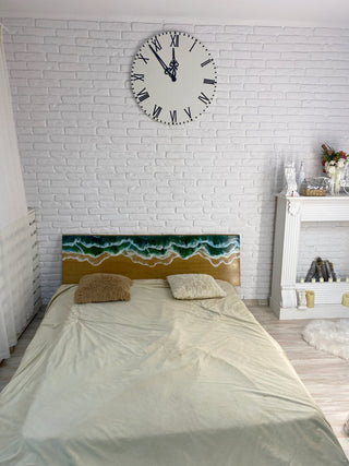Wood Epoxy Headboard