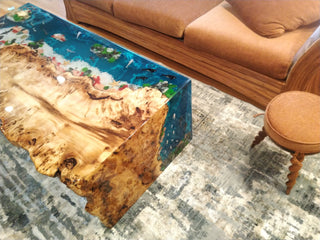 3D-Fisch-Epoxidharz-Tisch