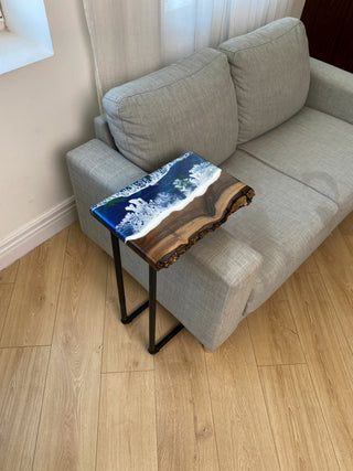 Epoxy Resin Sofa Table