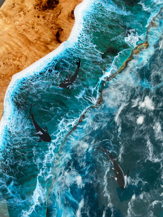 Epoxy Resin Table Ocean