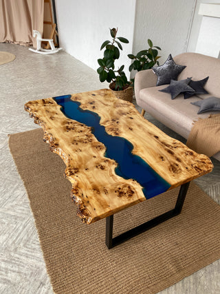 Live Edge Epoxy Coffee Table