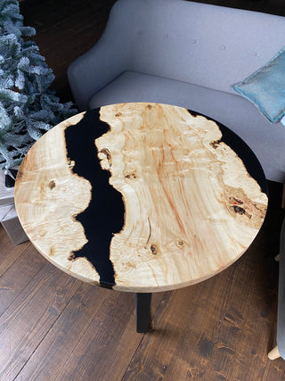 Round Epoxy Resin Table