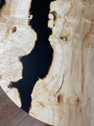 Round Epoxy Resin Table