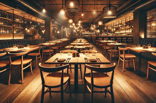 fine dining restaurant tables