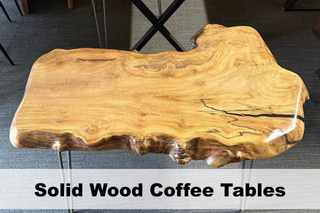 Custom Solid Wood Coffee Tables