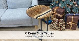 C Resin Side Table
