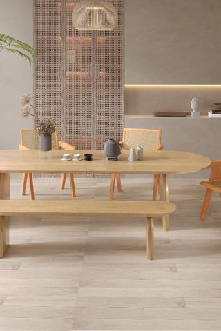 Custom Ash Wood Dining Table 50x30”, H31” Without benches