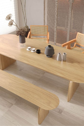 Custom Ash Wood Dining Table 50x30”, H31” Without benches