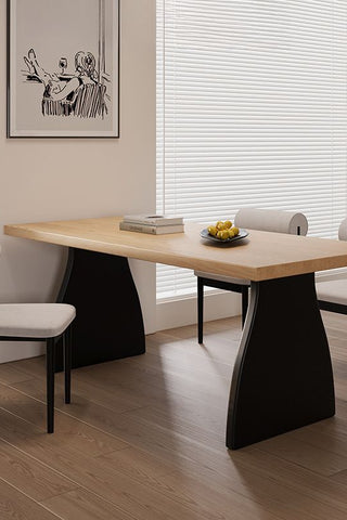 Ash Live Edge Table Without chairs