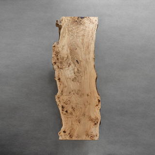 Burl Polar Wood Live edges dining Table