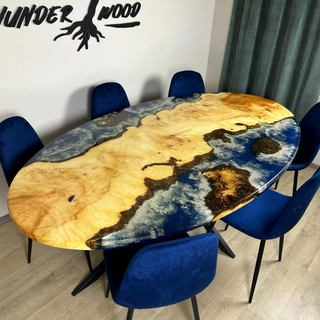 Custom Oval table for Richard