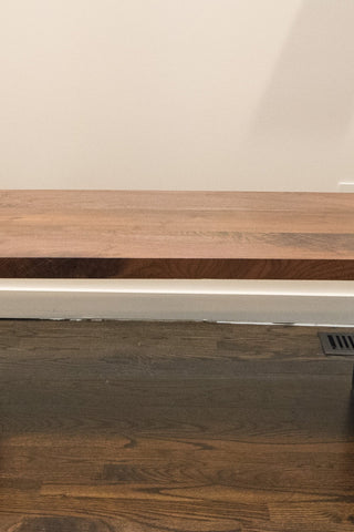 Black Walnut Solid Wood Bench