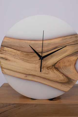 Wood Resin Clock