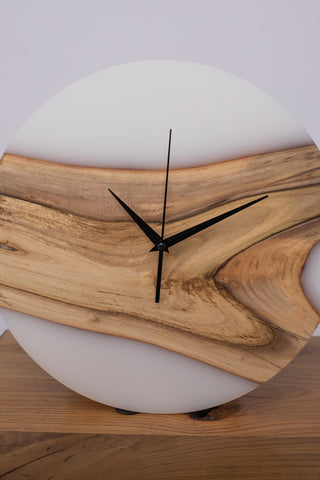 Wood Resin Clock