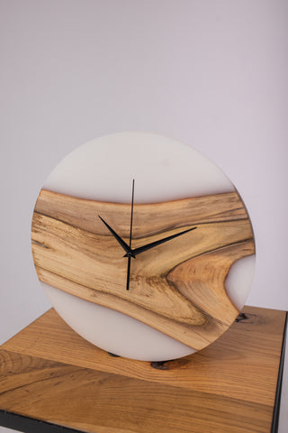 Wood Resin Clock