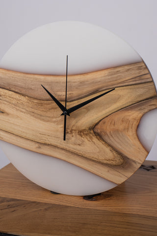 Wood Resin Clock