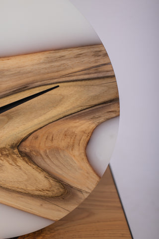 Wood Resin Clock