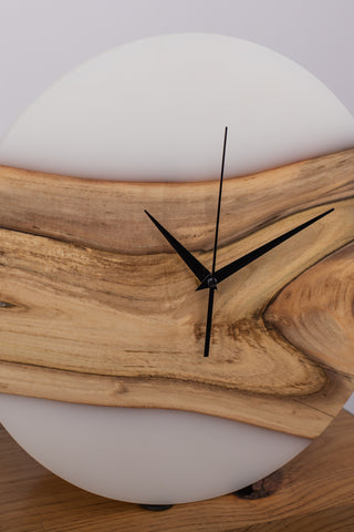 Wood Resin Clock