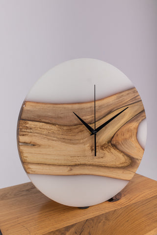 Wood Resin Clock