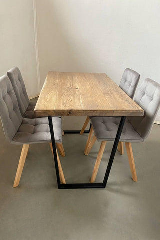 Solid Oak Dining Table