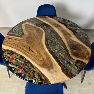 Custom round table 43”